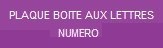 plaque de boite aux lettres numero a partir de 5 euros port offert